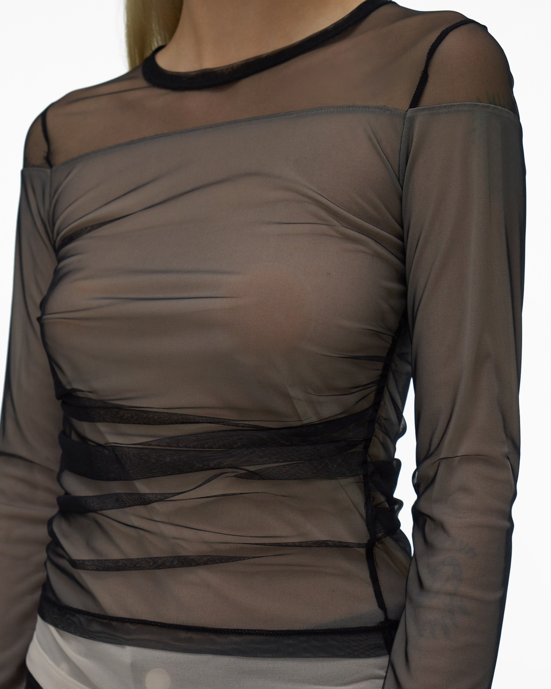 Layered Tulle Top | Helmut Lang (US)