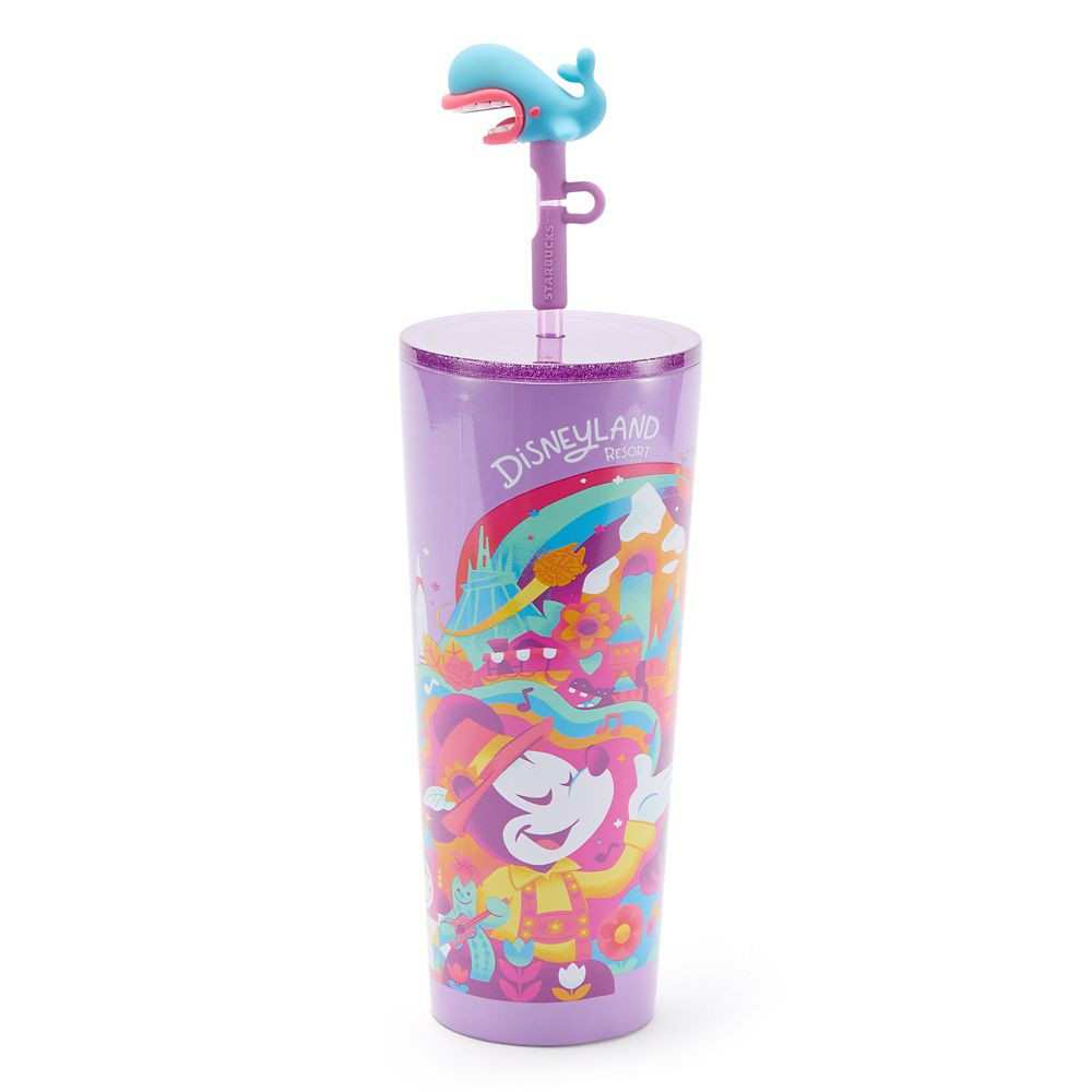 Disneyland 24 oz. Stainless Steel Starbucks® Travel Tumbler with Straw | Disney Store