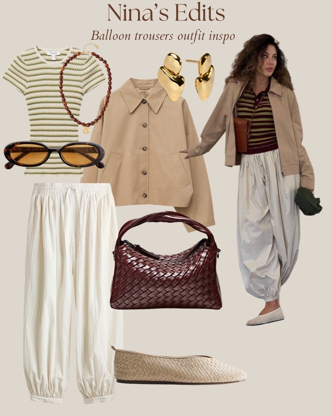 Balloon trousers styling 

#LTKsummer
