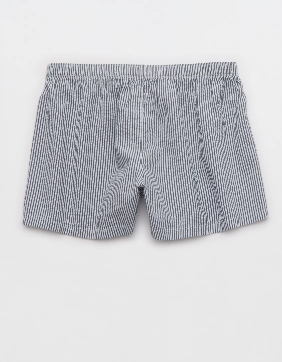 OVERSLEPT by Aerie Around Town Seersucker Boxer | Aerie