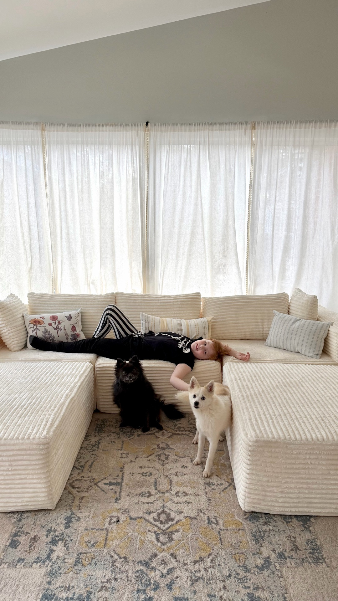 This is your sign to get yourself a couch that feels like a giant plush blanket 😍
We love our new 110” Cloud Modular Sectional Sofa, it is SO comfortable and soft, you can also move the pieces around for the perfect fit for any space!

I linked it below 👇🏼



#LTKHome #LTKdayinmylife #LTKmomlife