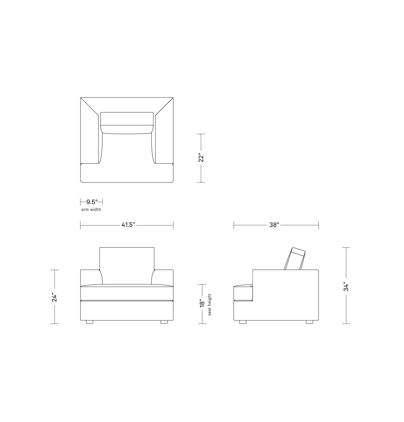 Lee Accent Chair | Interior Define