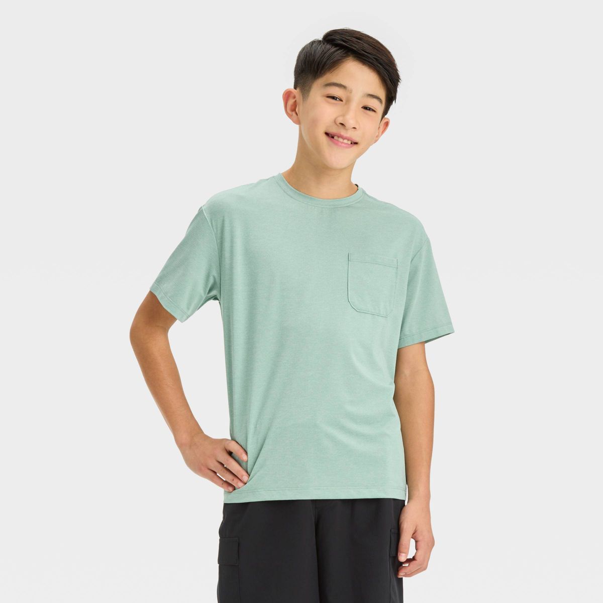 Boys' Ventilated Pocket T-Shirt - All In Motion™ | Target