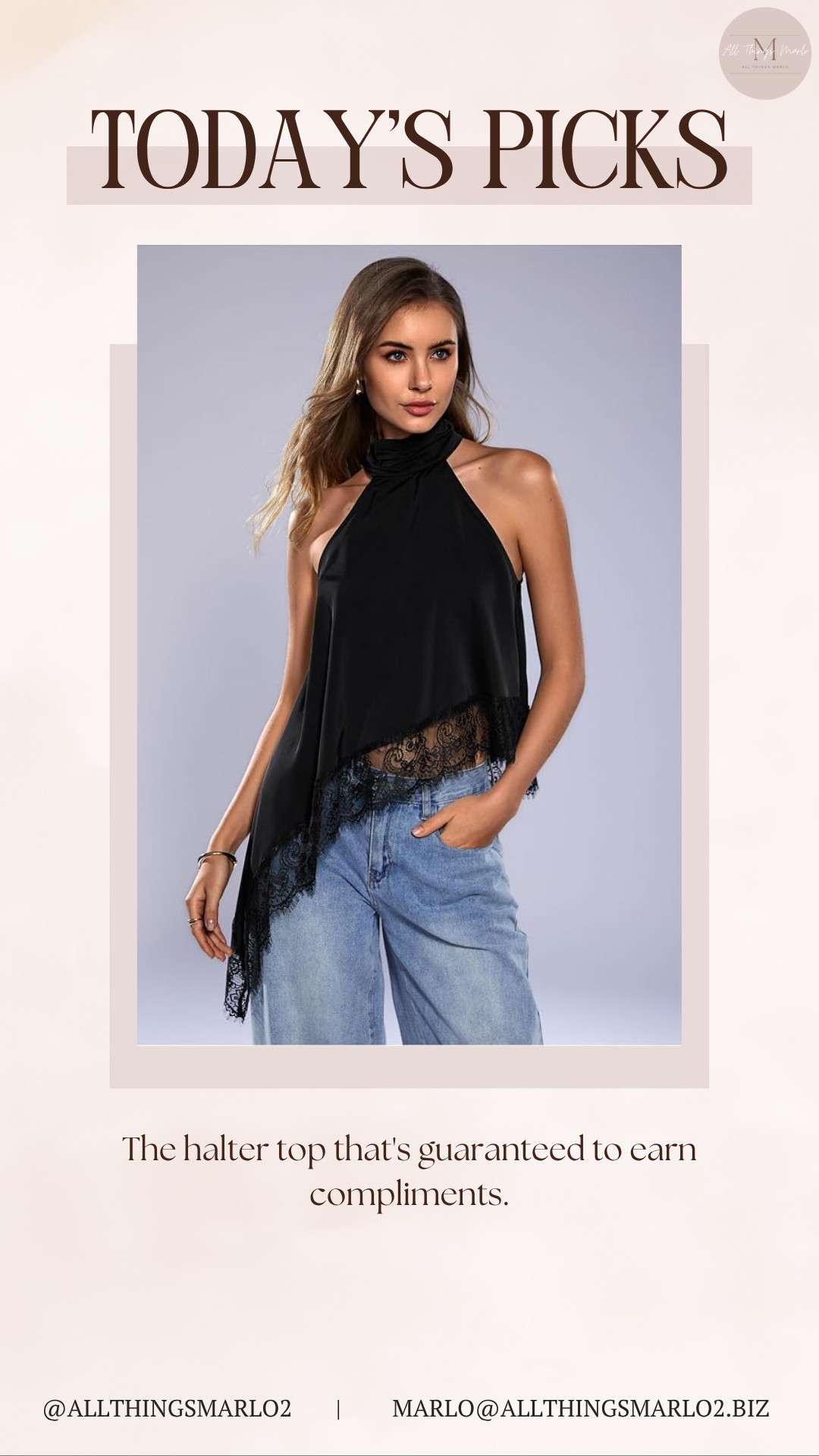 The halter top that's guaranteed to earn compliments. 

 #LTKSeasonal #LTKWorkwear #LTKTravel