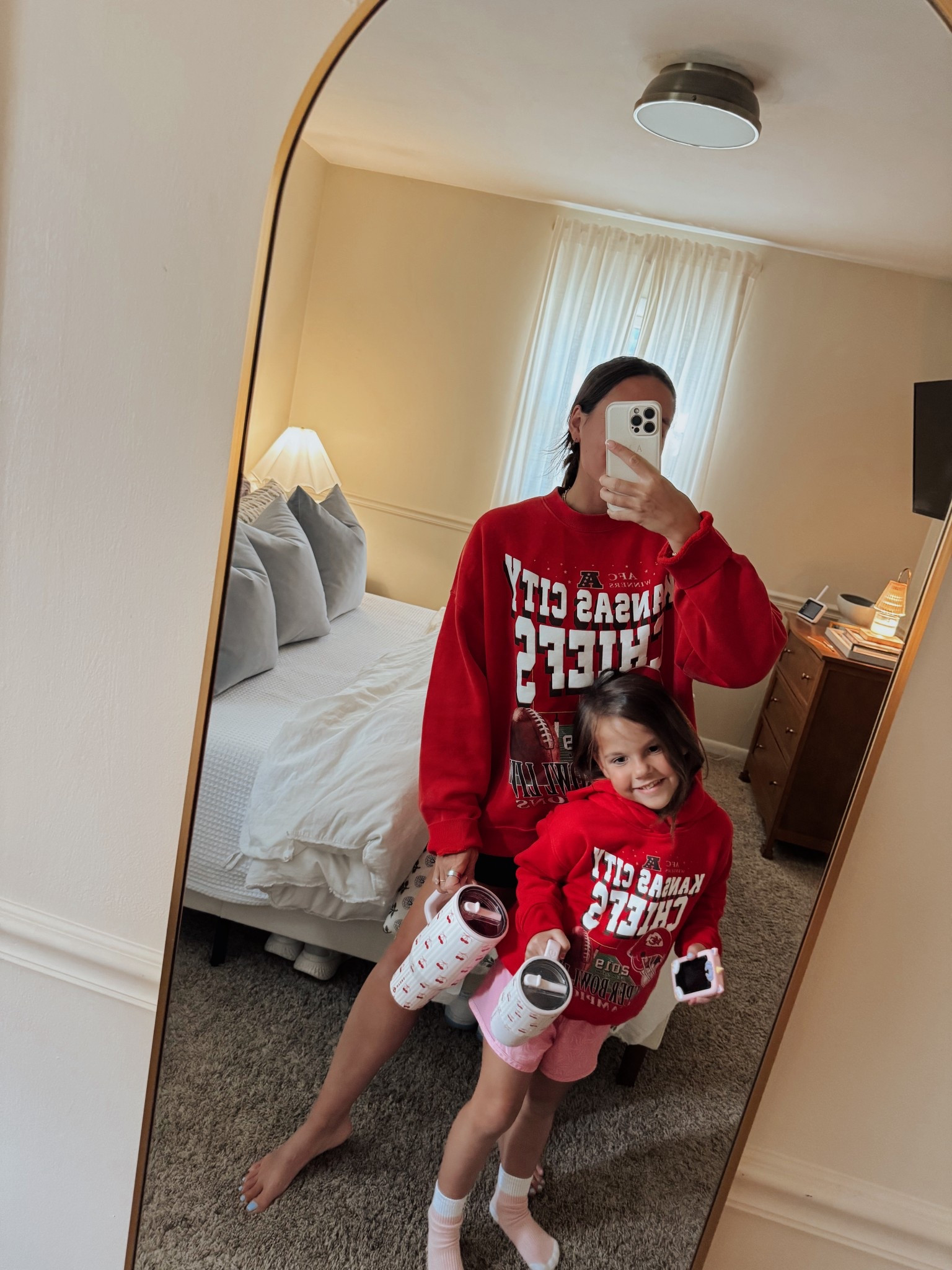 Matching sweatshirts and hydro jugs with my girl 🍒🍒

#LTKKids #LTKFamily