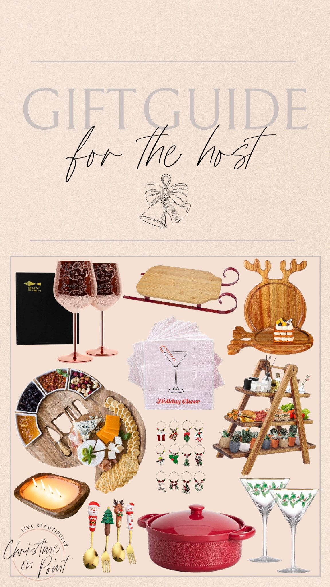 Gifts for the host! Gift ideas for the friend who hosts! Gift guide, Amazon gift guide. 

#LTKHoliday #LTKGiftGuide #LTKFindsUnder100