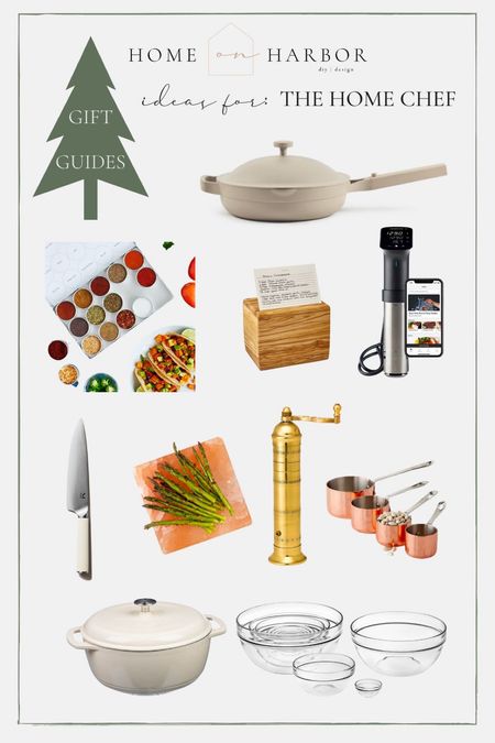 Homeonharbor’s gift guides: gifts for the home chef. 