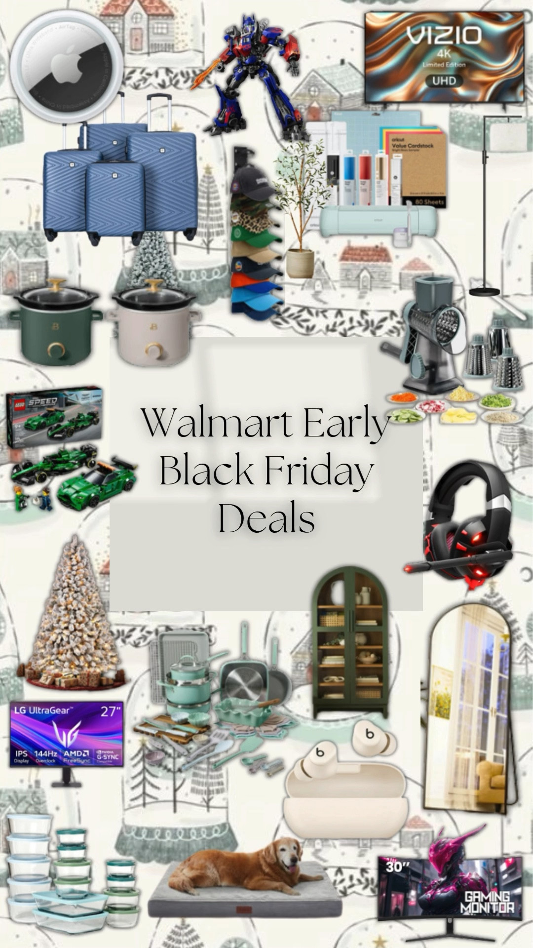 Walmart has rolled out some of their early black Friday deals. As a Walmart plus member you and I get early access to these deals. There is so many great savings that I gathered a few of the deals I purchased for my family here  

#LTKGiftGuide #LTKHoliday #LTKCyberWeek