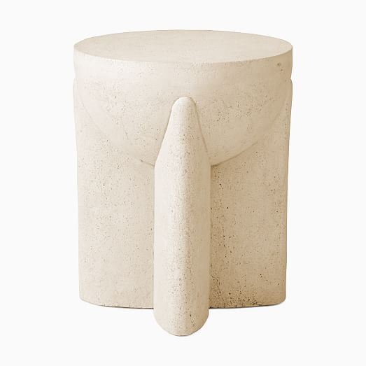 Monti Lava Stone Side Table (14.5") | West Elm (US)