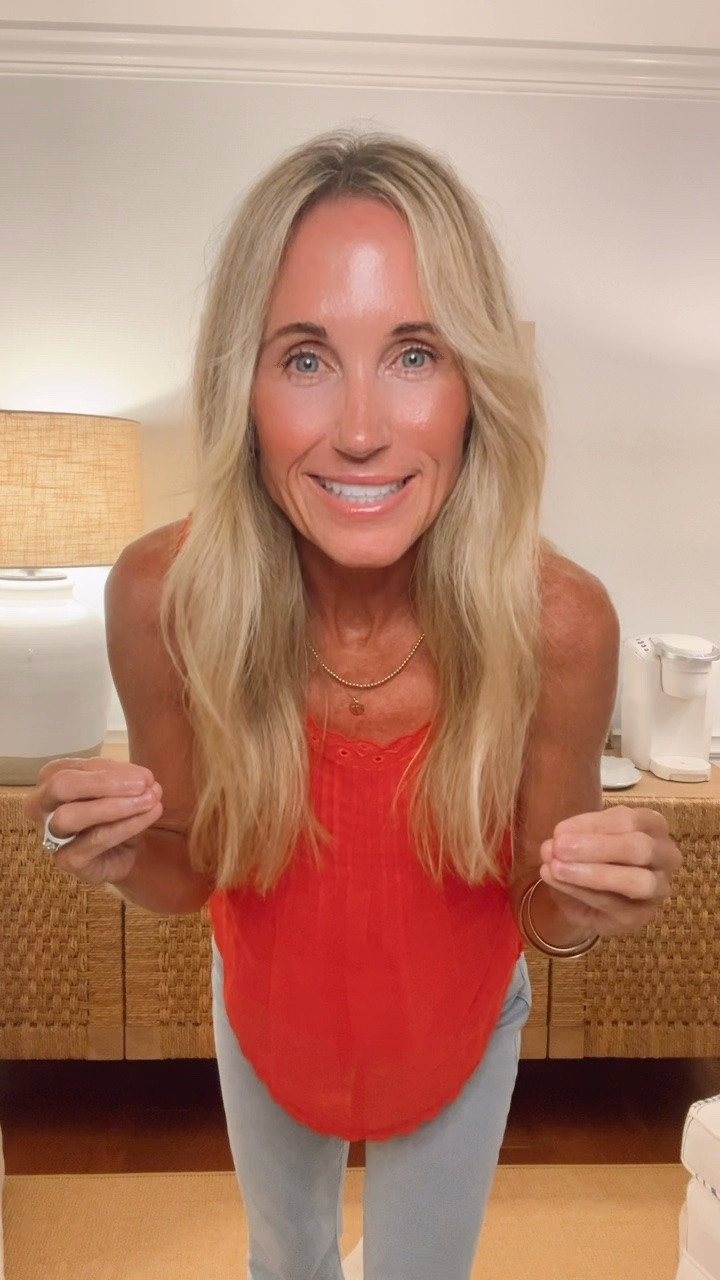 Date Nite❤️
I love wearing this red swing top with white or light denim pair with gladiator sandals or Birkenstocks and gold accessories!￼
Simple equals CHIC✨

#jcrew #motherdenim
#potterybarn

#LTKdayinmylife #LTKootd #LTKOver40