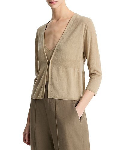 Wool-Blend Ribbed Cardigan | Gilt & Gilt City