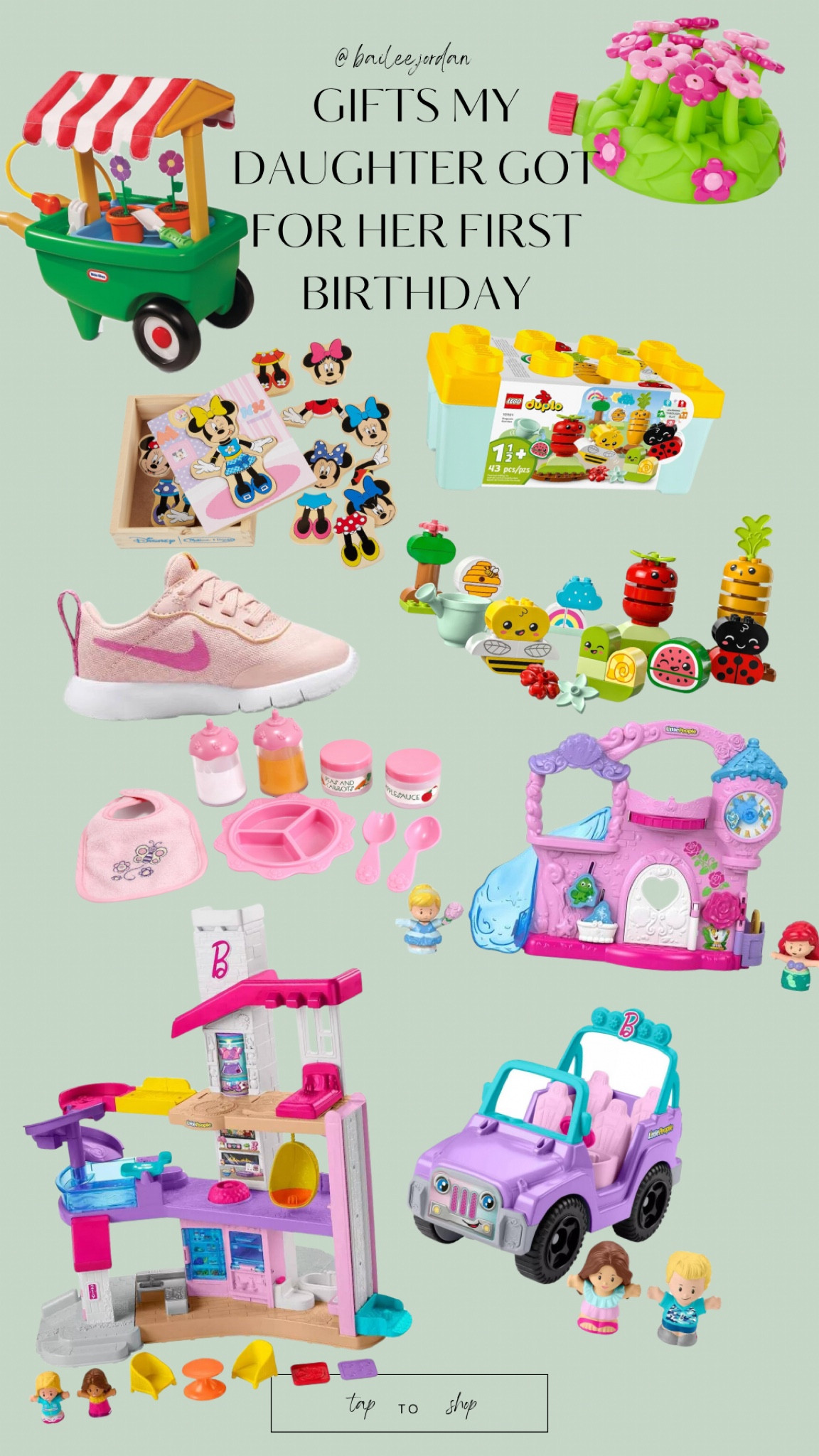 A few things my daughter got from her first birthday party💗🎂

#LTKKids #LTKGiftGuide #LTKBaby