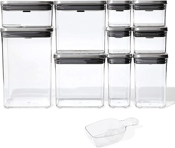 OXO SteeL 12-Piece POP Container Set | Amazon (US)