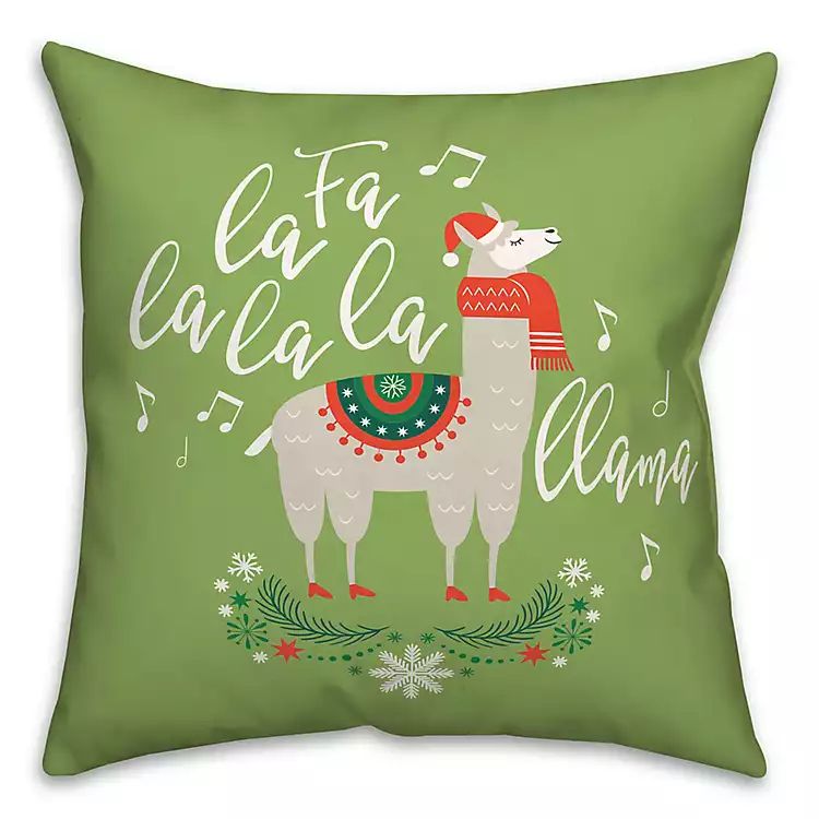 New!Fa La Llama Pillow | Kirkland's Home