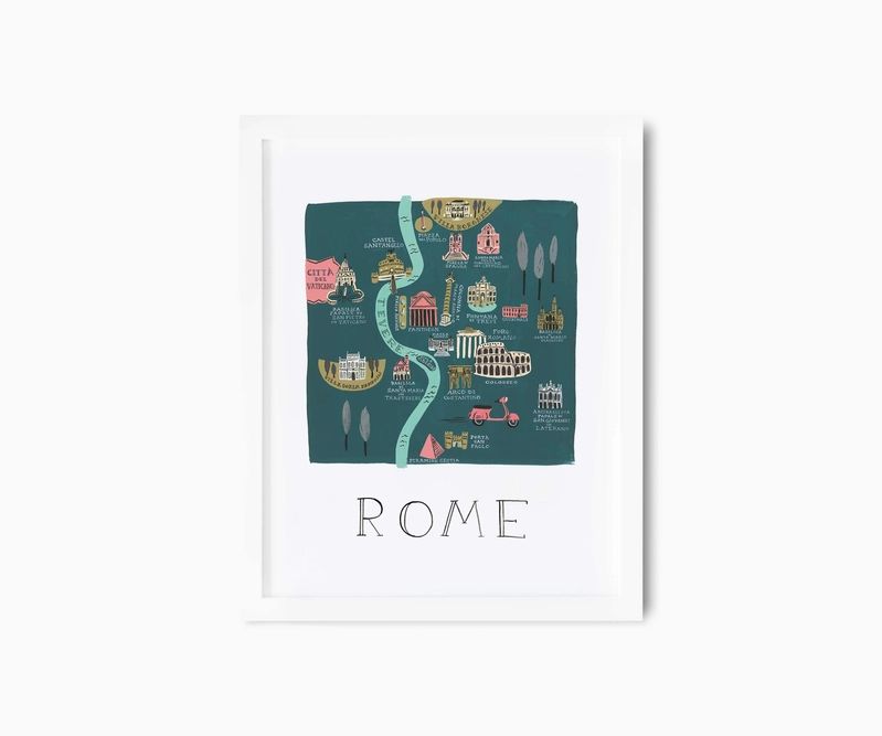 Rome Art Print | Rifle Paper Co.