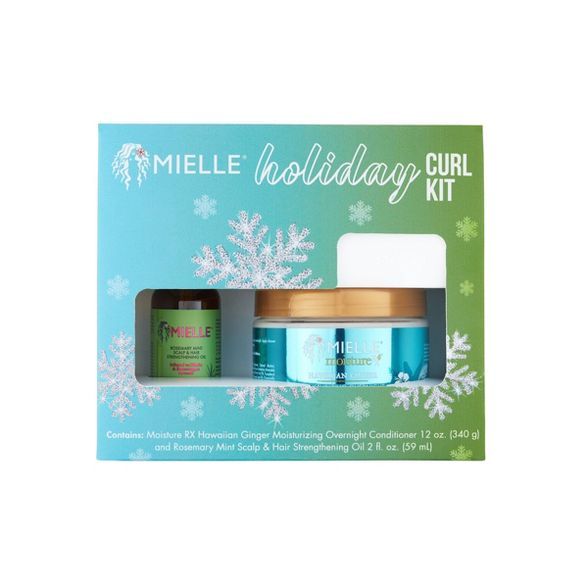 Mielle Organics Rosemary Mint Oil & Moisture RX Conditioner Holiday Gift Set - 2ct | Target
