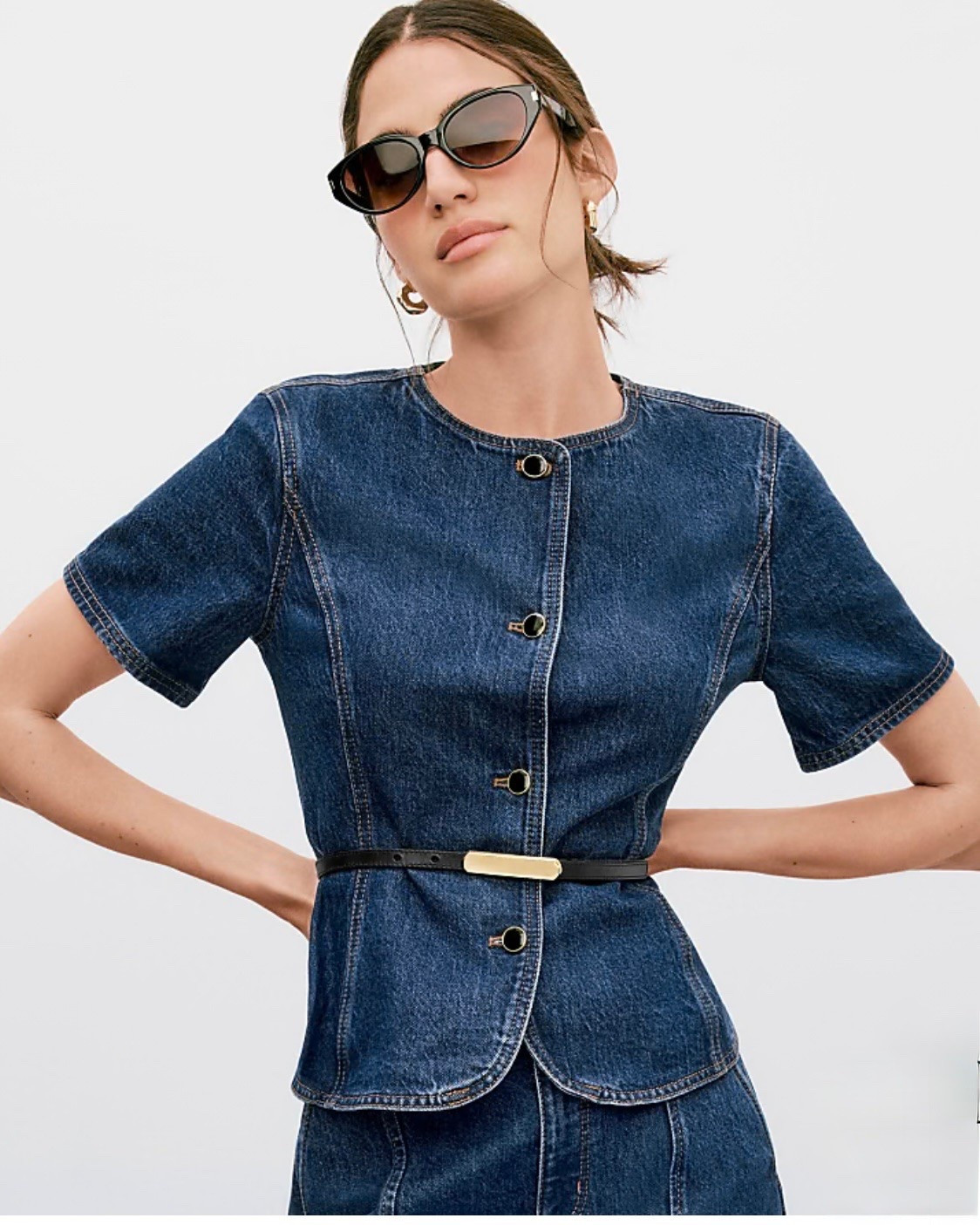 Polished denim look!  Business casual outfit, weekend outfit

#LTKWorkwear #LTKdayinmylife #LTKSeasonal