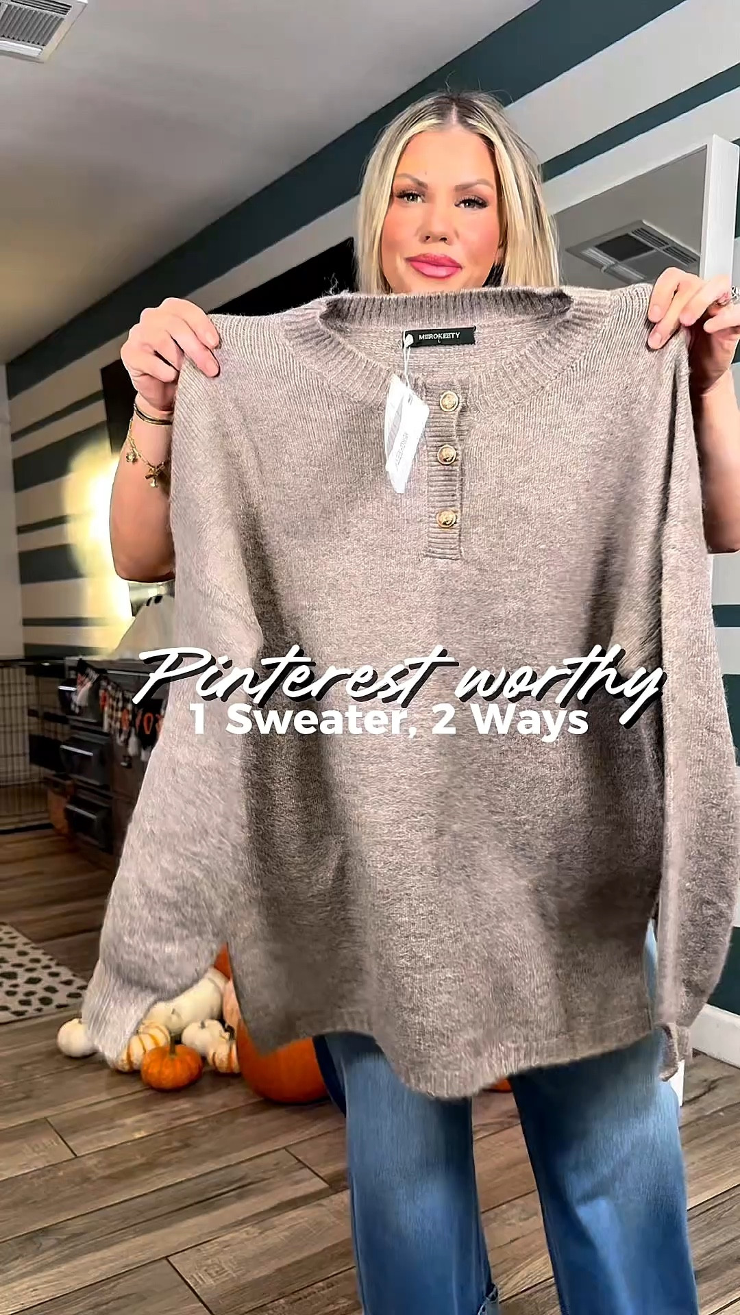 1 SWEATER 2 different ways ✨

#LTKPetite #LTKStyleTip #LTKMidsize