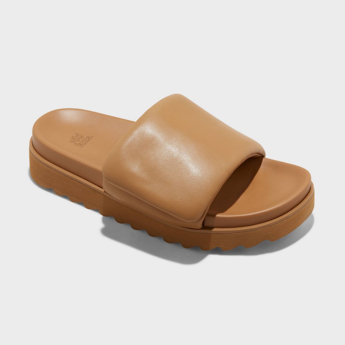 Women's Sabrina Footbed Sandals - Wild Fable™ Tan 9 | Target