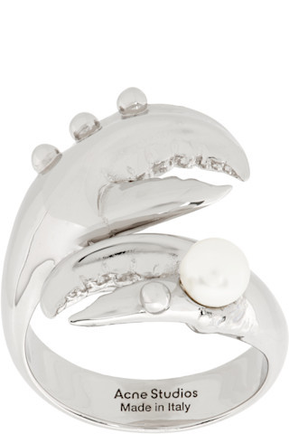 Silver Claws Ring | SSENSE