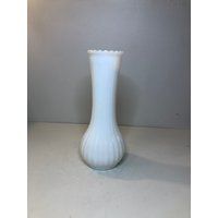 Large 11.5 Inch Vintage Milk Glass Vase | Etsy (US)