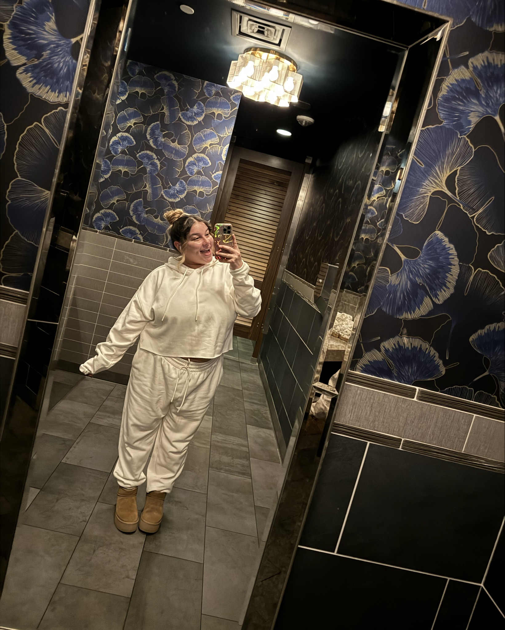 Cozy winter fit ❄️ 
cropped hoodie: 2X
sweatpants: 1X
bodysuit: 1X
uggs: 8US 

#LTKGiftGuide #LTKSeasonal #LTKPlusSize