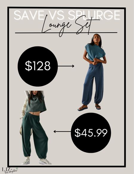 This free people lounge wear set is so adorable but the price can be a bit steep.  This is a comfy and cozy save or splurge that is a great Amazon fashion find 

#LTKSeasonal #LTKsalealert #LTKFind