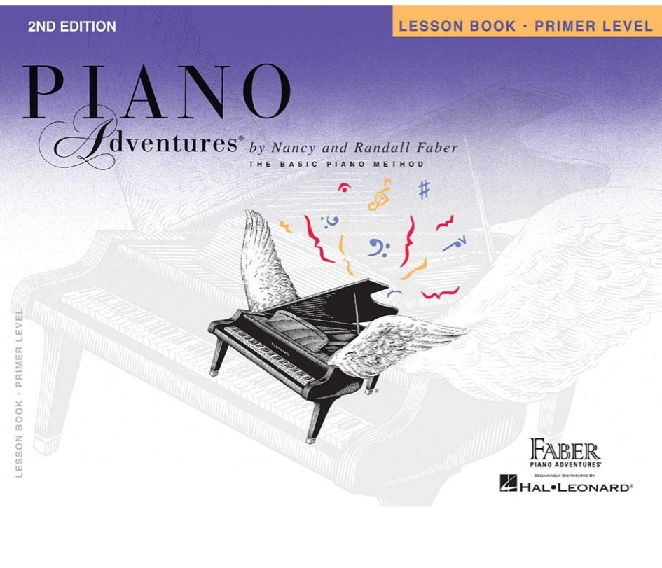 Piano lesson book for beginners! This is the one my little one is using as a beginner 🎹