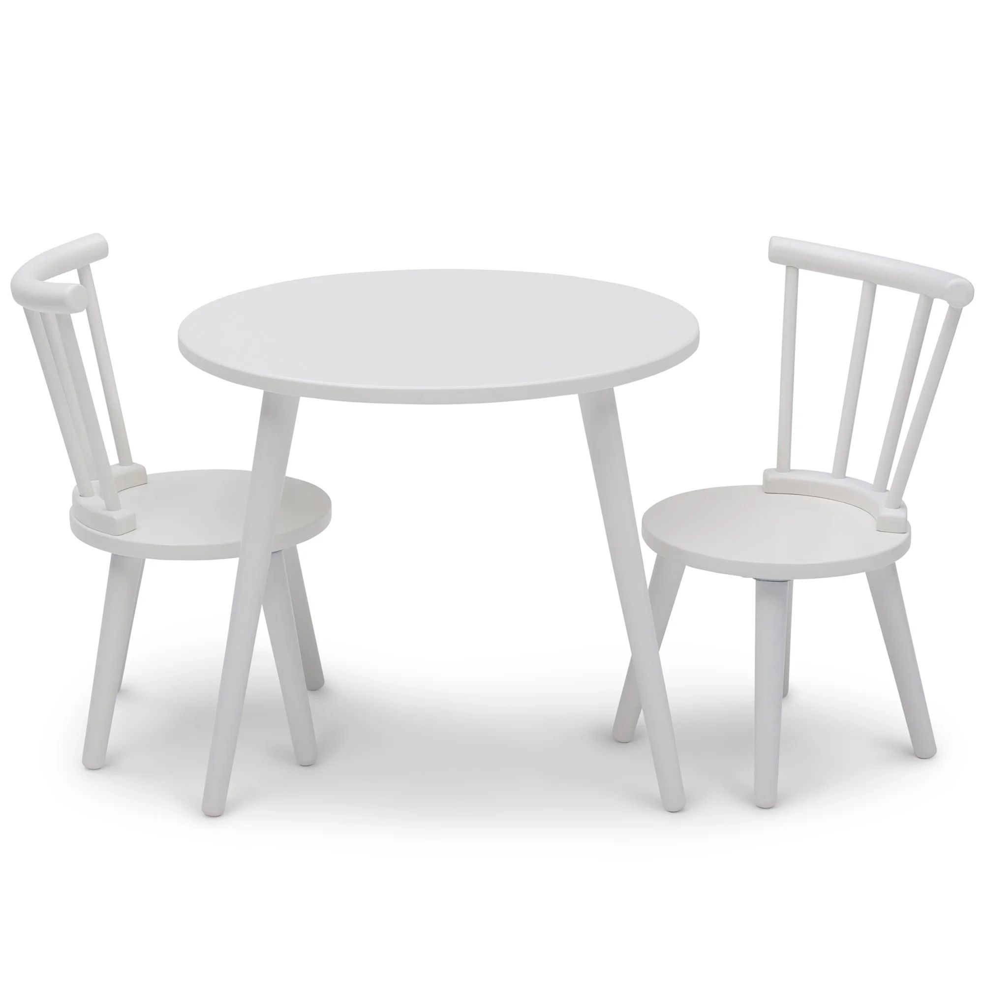 Kids Solid Wood Round Play Table and Chair Set | Wayfair North America