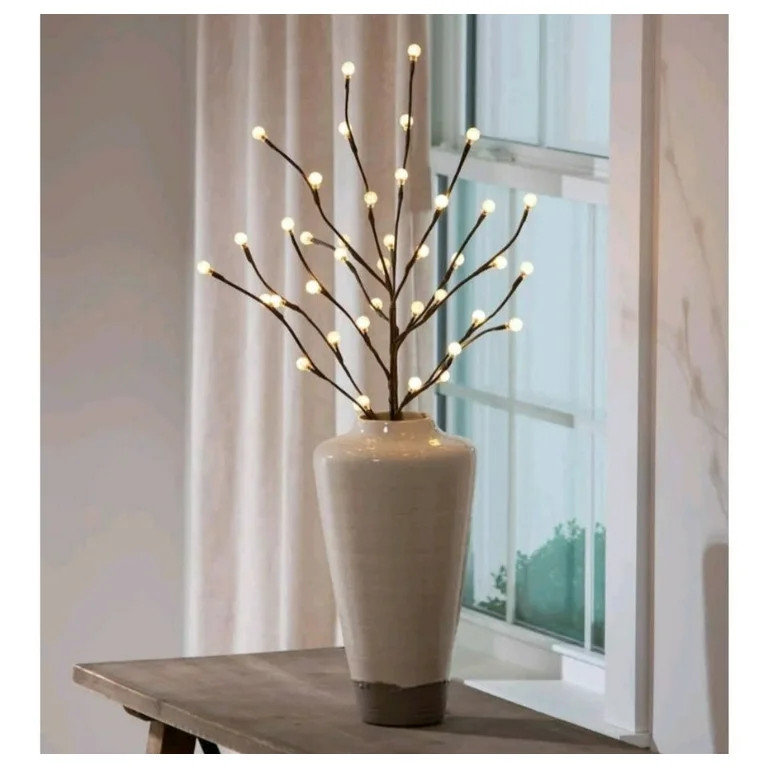 Evergreen 32” LED Décor Illuminated Bubble Branches | Walmart (US)