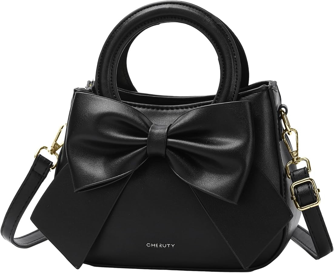 Small Purses for Women Crossbody Bag, Vegan Leather Crossbody Purses and Handbags with Top Carry ... | Amazon (US)
