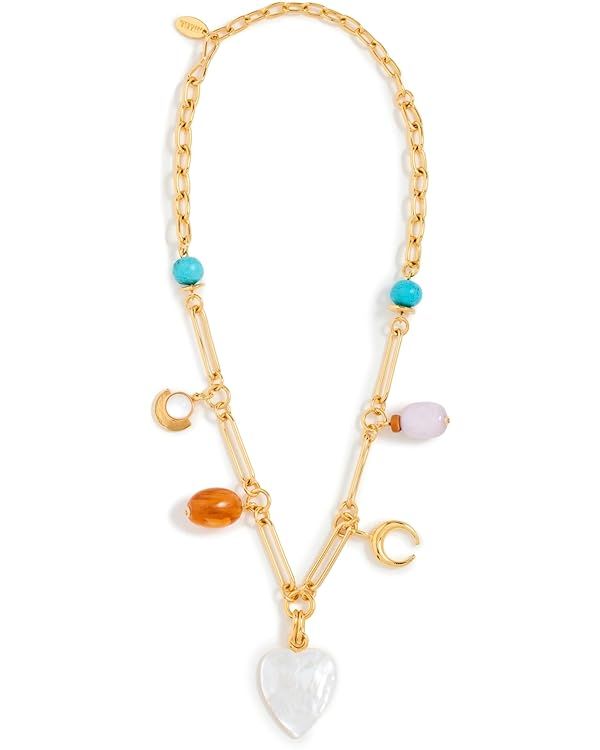Lizzie Fortunato Women's Moonlight Charm Necklace | Amazon (US)