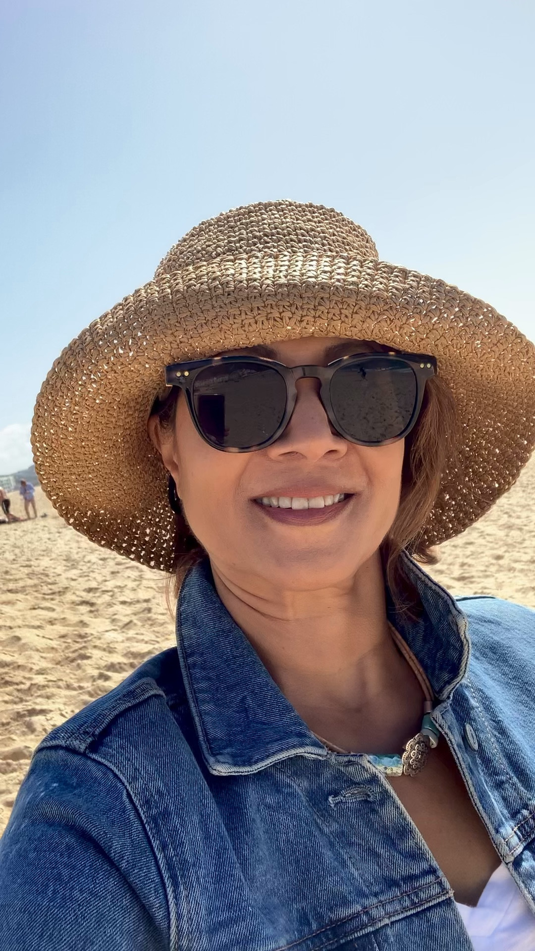 My straw lantern hat was perfect for strolling shoreside at Nazare. I’m at the beach constantly and I love how the wide brim keeps the sun off my face.
#LTKSaleAlert
#LTKTravel
#LTKTravel

#LTKVideo #LTKOver40 #LTKxMadewell