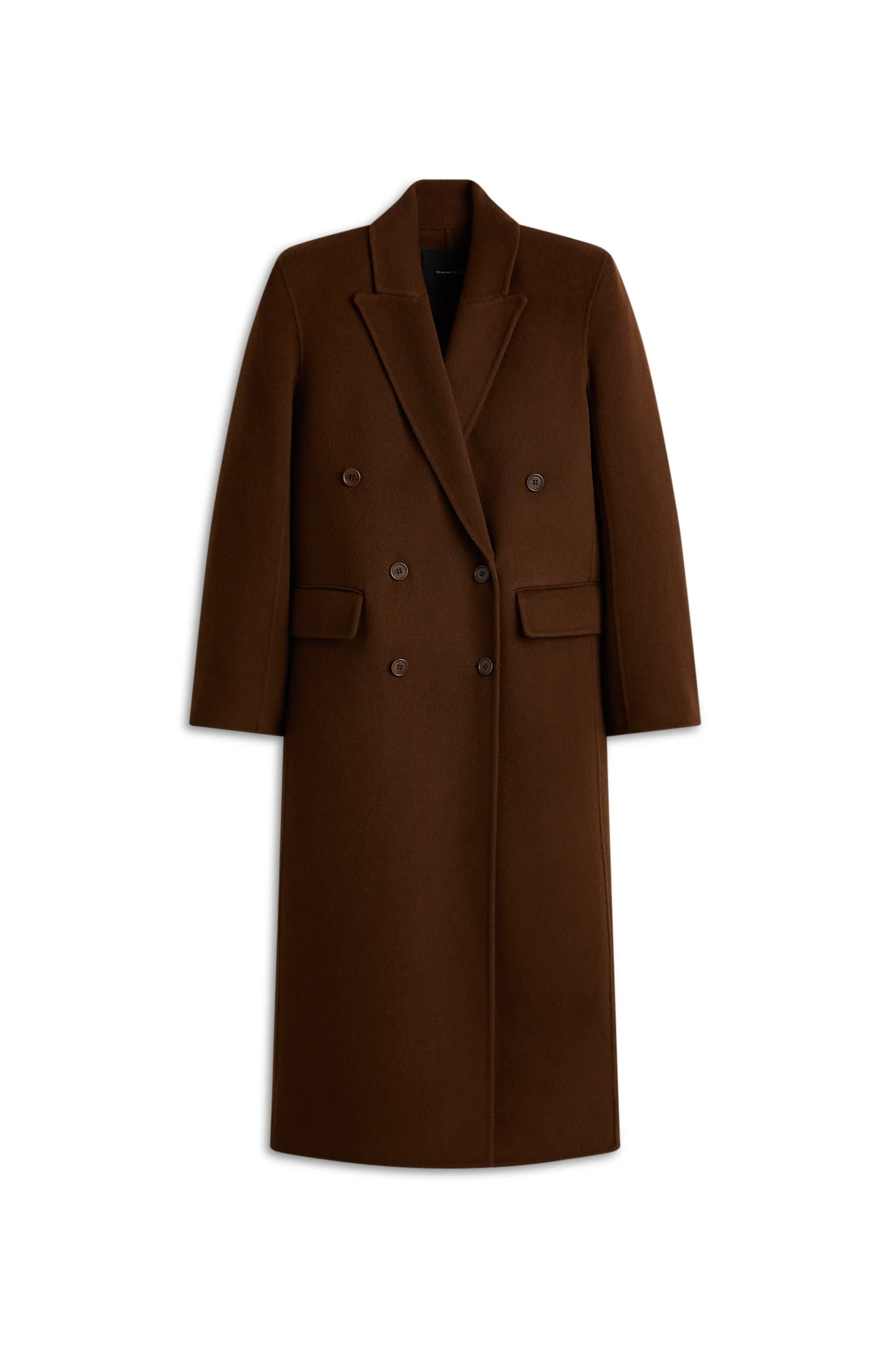 WOOL DOUBLE VENT COAT - SAHARA - Scanlan Theodore | Scanlan Theodore AU