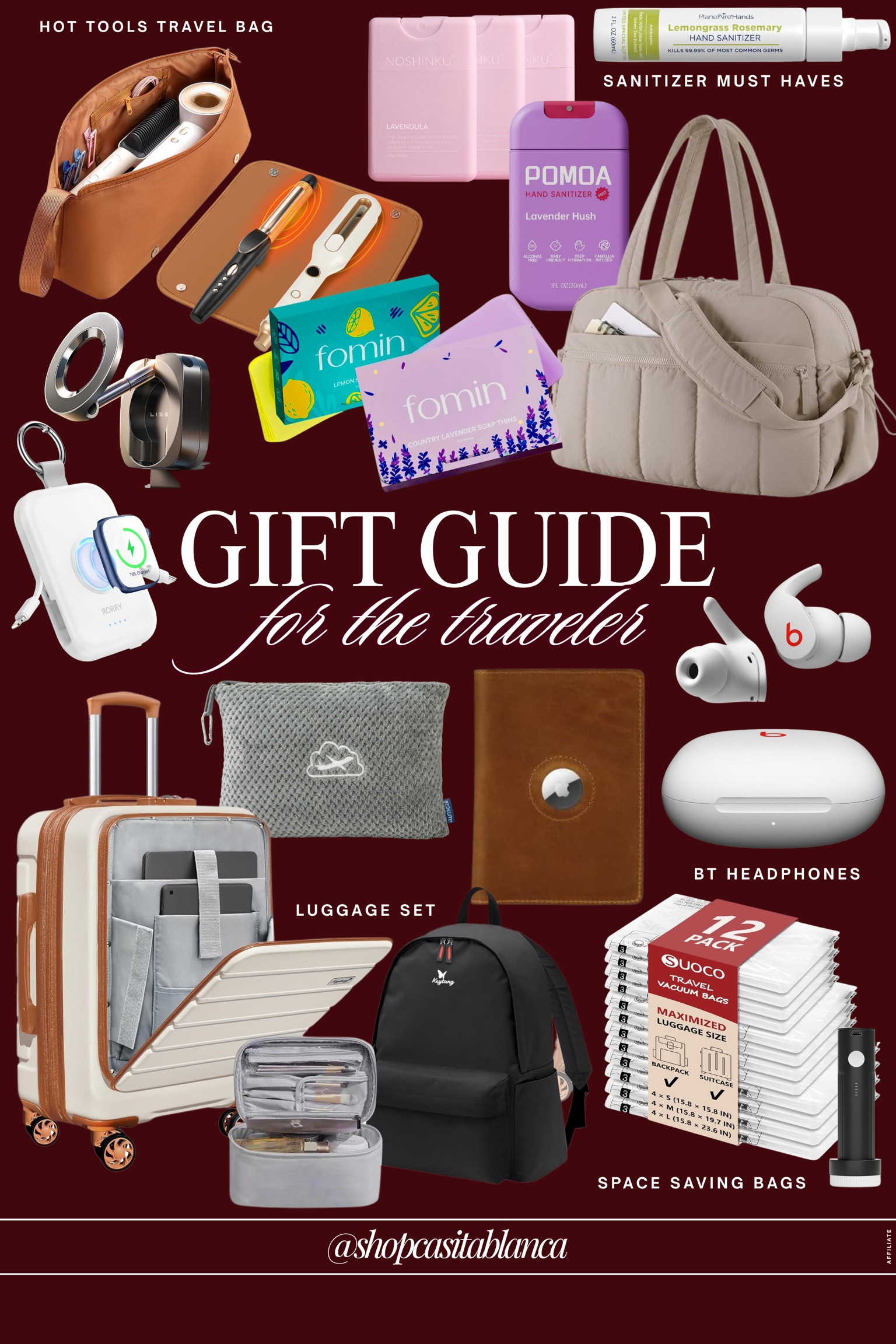✈️ For the girl who’s always on the go.
Sharing my favorite travel-friendly finds that make packing, flying, and staying organized so much easier. From smart essentials to little upgrades that actually make a difference — these are carry-on staples worth gifting.🤍

#AmazonHome #AmazonFinds #AmazonFavorites #AmazonMostLoved #LTKHome #LTKHoliday #LTKGiftGuide #HomeFavorites #HolidayDecor #AmazonMustHaves 

 #LTKGiftGuide #LTKHoliday #LTKSeasonal
