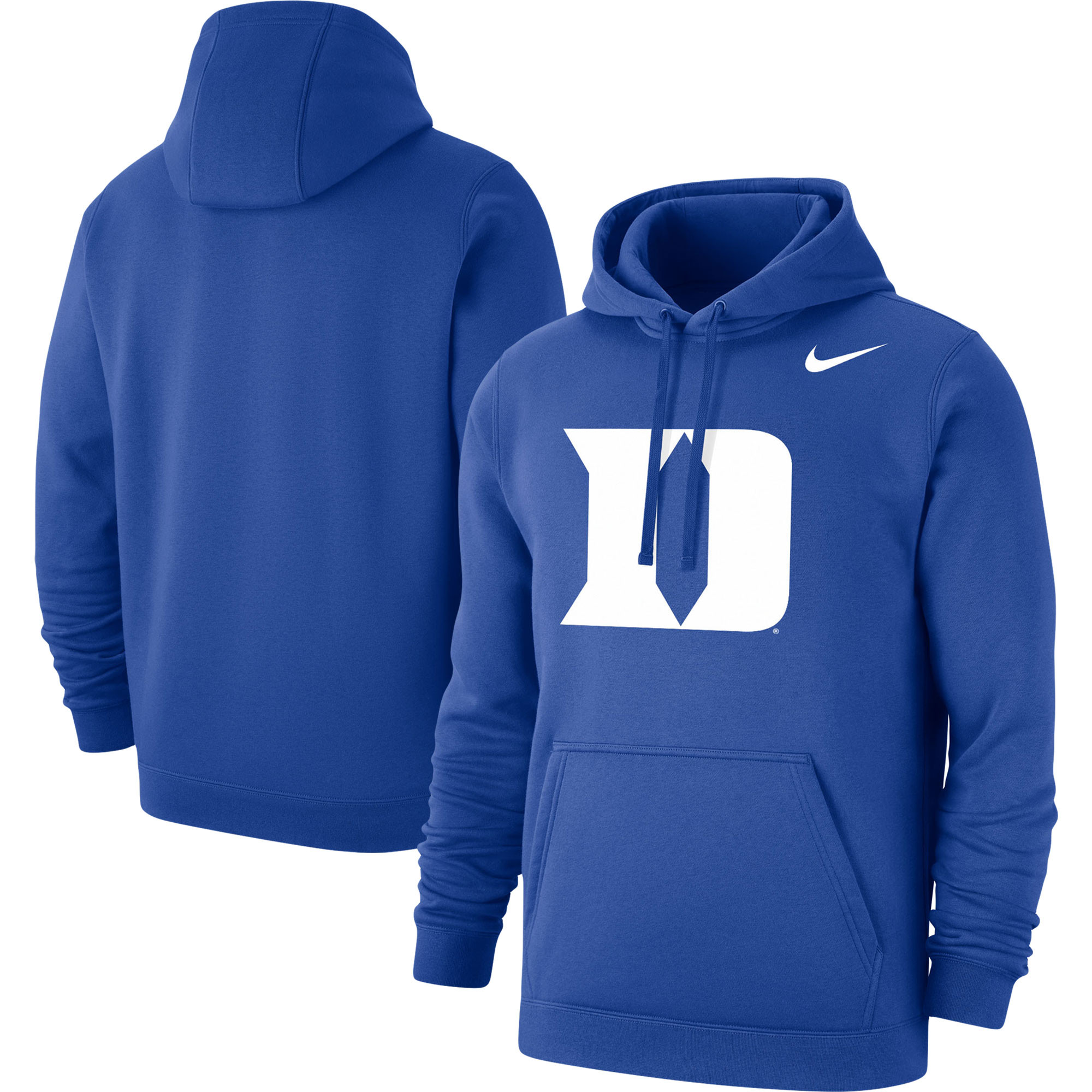 Duke Blue Devils Nike Logo Club Pullover Hoodie - Royal | Fanatics