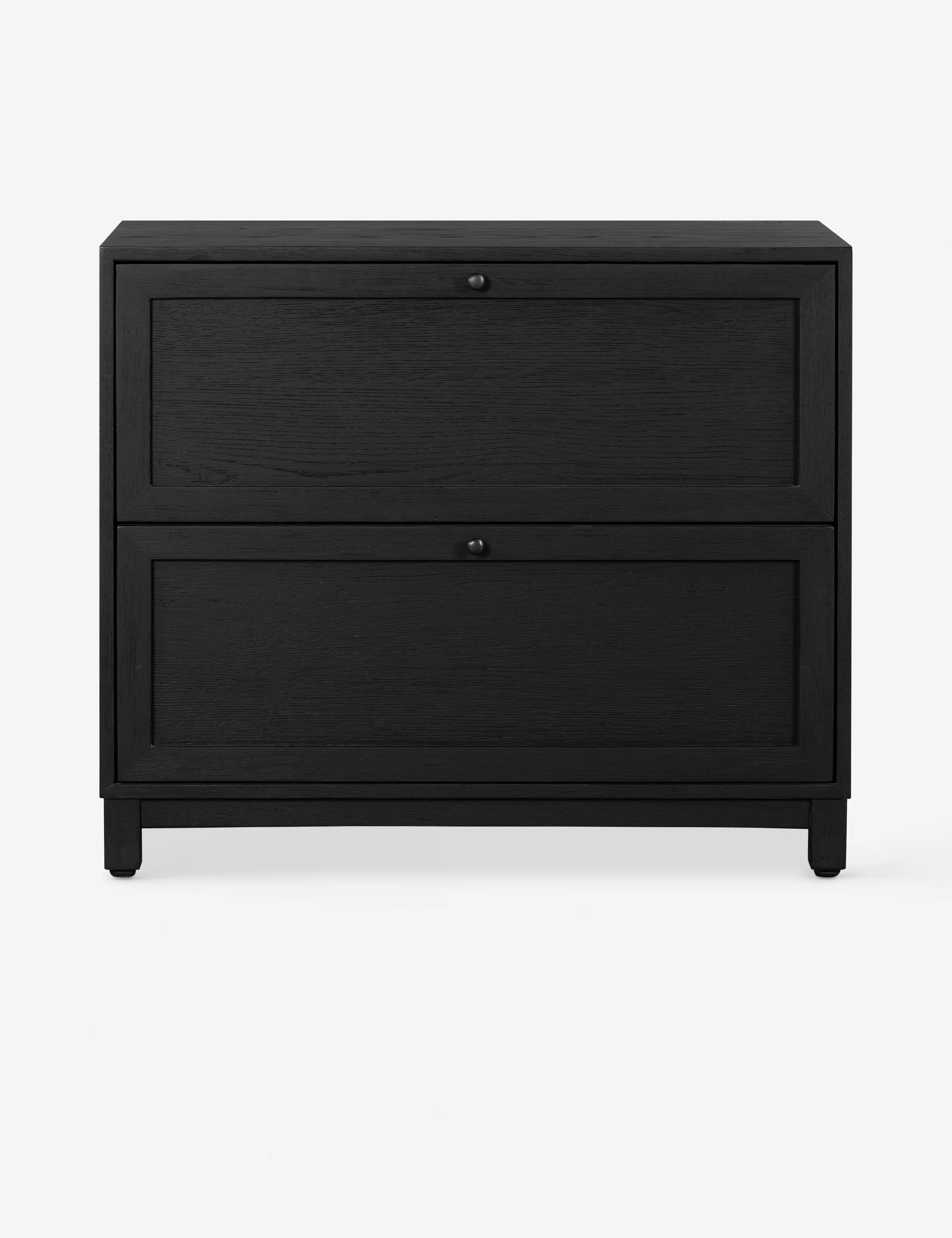 Carly Nightstand, Black | Lulu and Georgia 