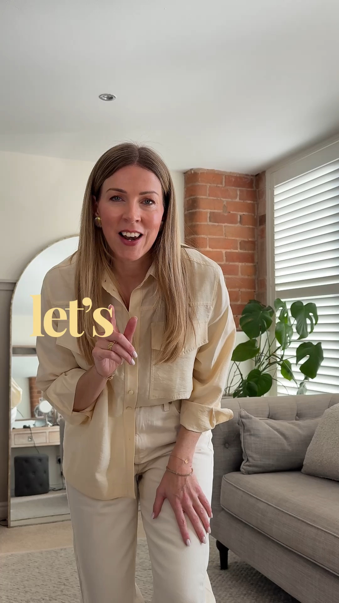 Spring outfit idea. 

-Large on jacket 
-12 L in jeans these barrels come up slightly big / take your regular size in any of the others. 

Cream barrel leg jeans, M&S jeans, buttercream shirt, casual outfit, brown suede ballet flats  

#LTKuk #LTKstyletip #LTKspring