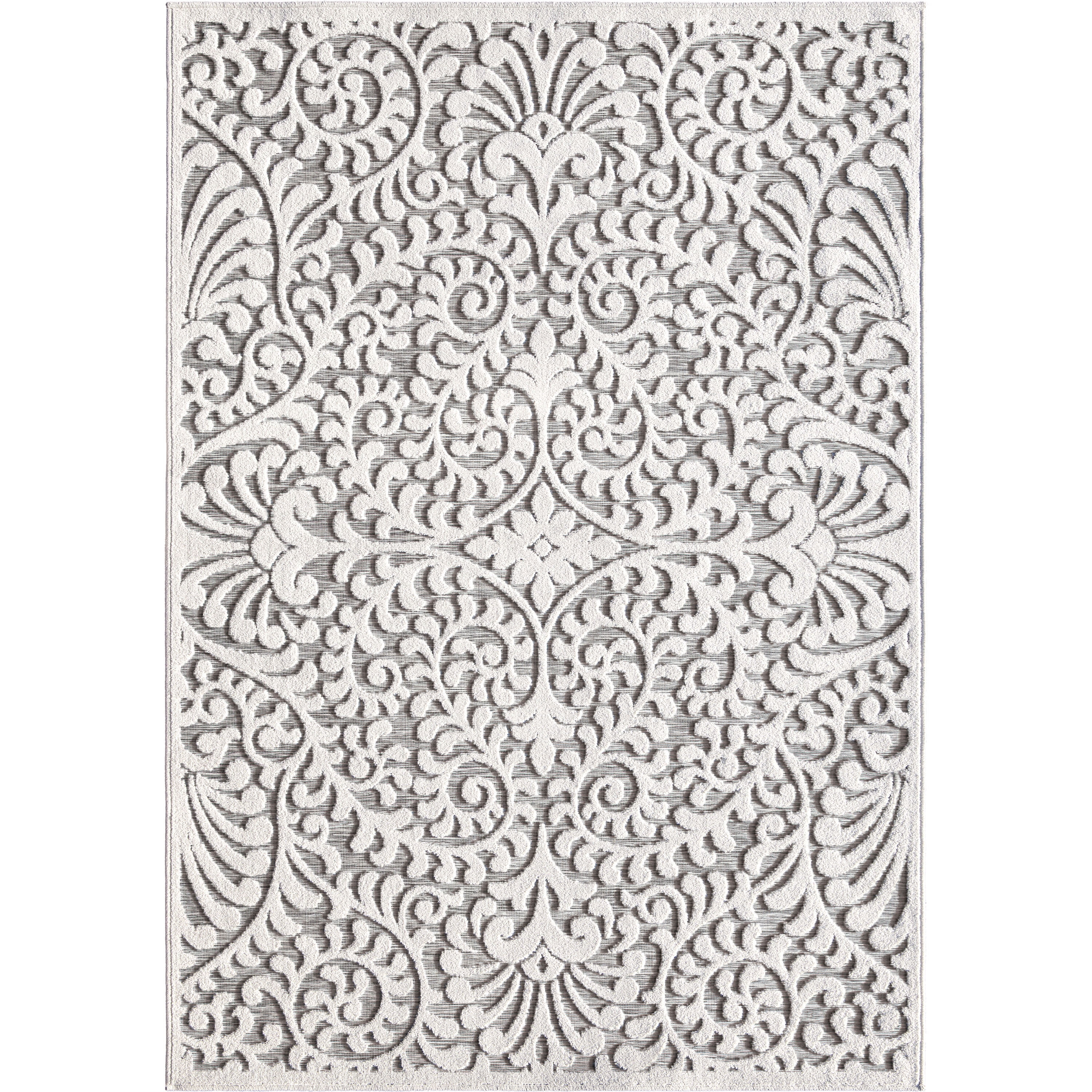 My Texas House Bluebonnets Area Rug, Natural Gray, 5'2" x 7'6" | Walmart (US)