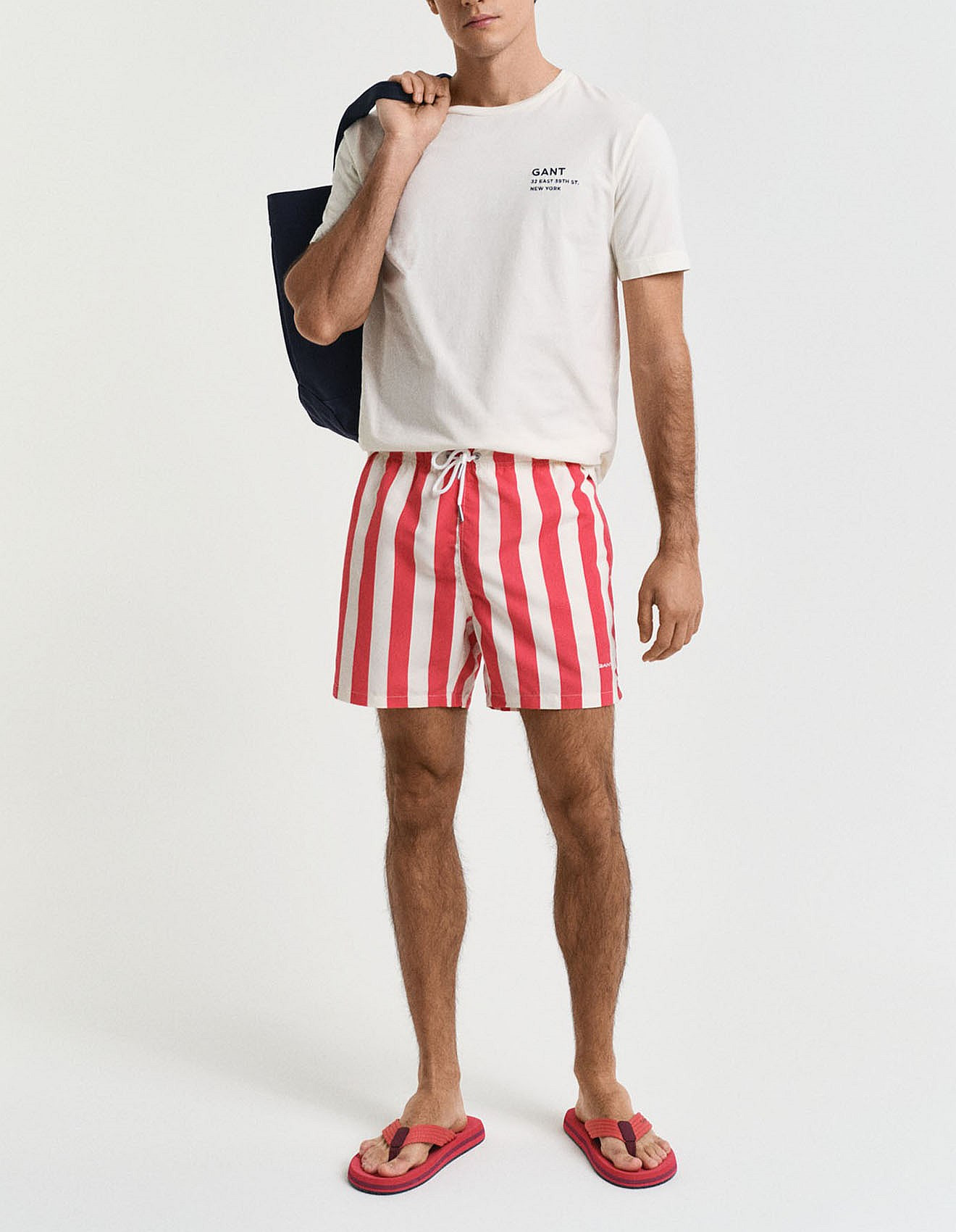 BLOCK STRIPE SWIM SHORTS | David Jones (Australia & New Zealand)