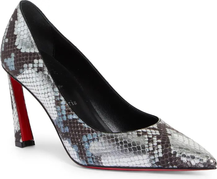 Condora Snakeskin Print Pointed Toe Pump (Women) | Nordstrom