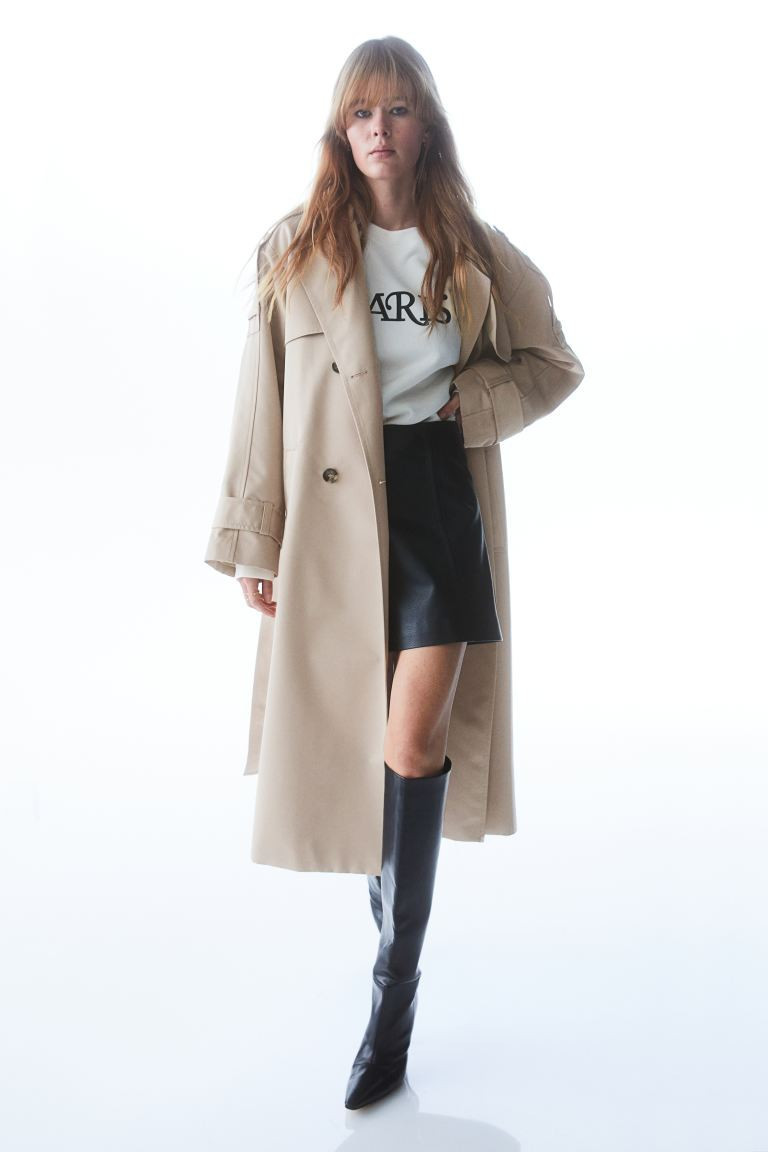 Double-breasted Trench Coat | H&M (US + CA)