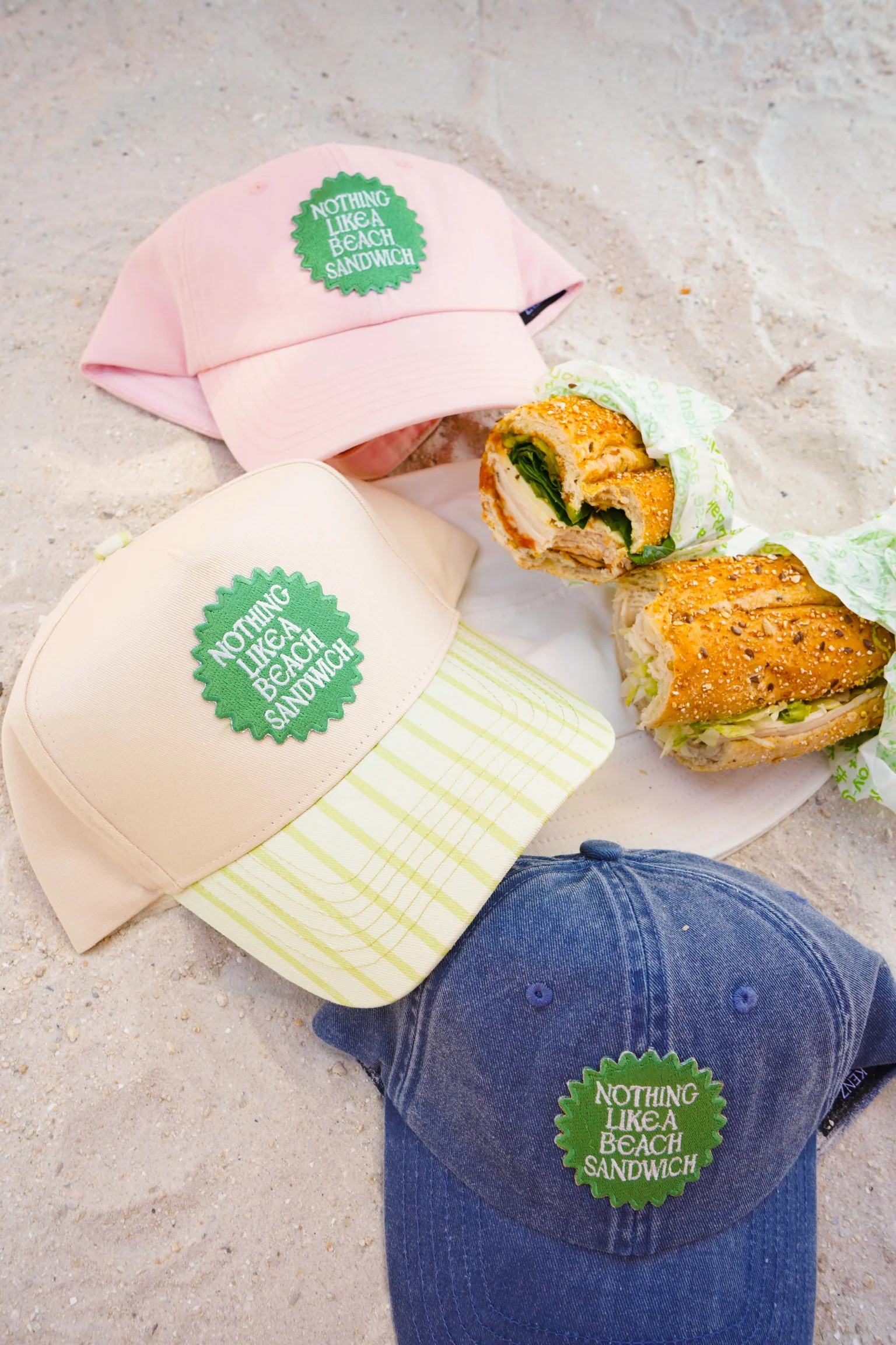 Nothing Like A Beach Sandwich Hat | KenzKustomz