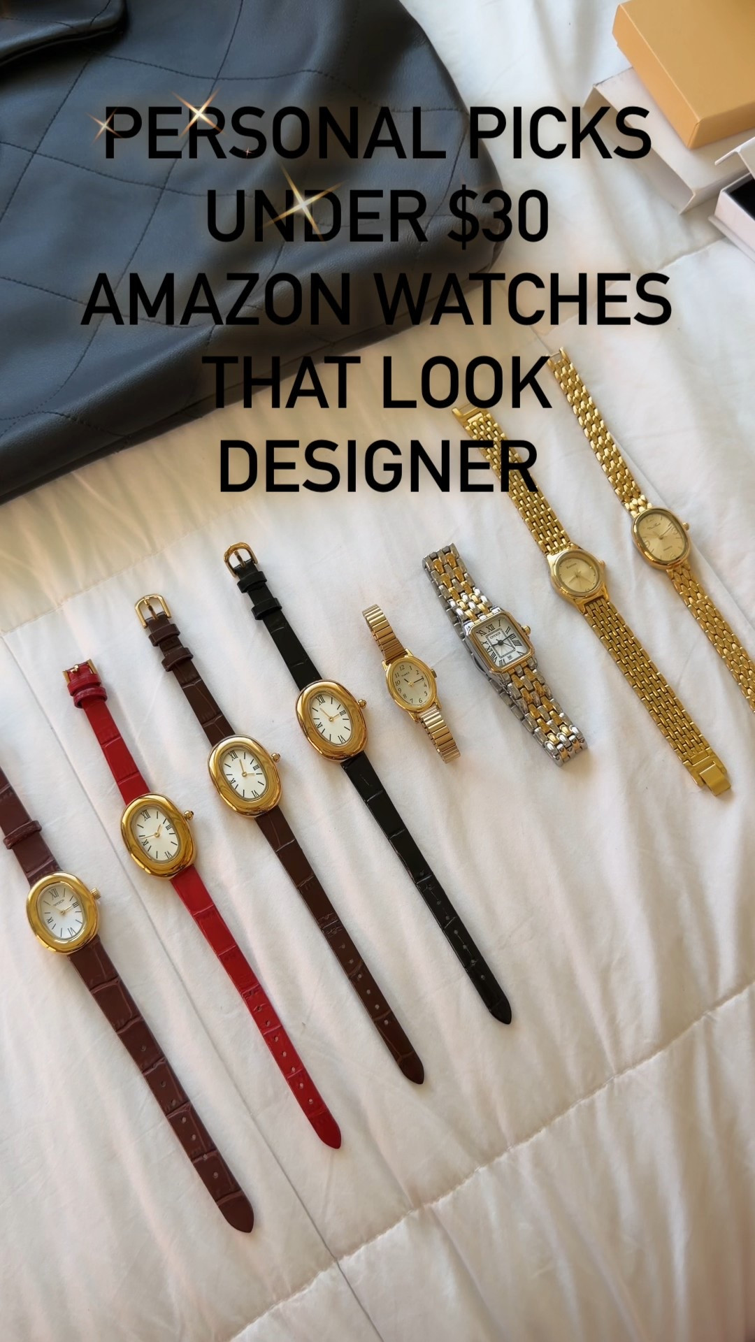 Bought over 40 watches, chose 8 of my favorites and I promise you, they won’t disappoint. Timeless, classic cuts with great quality, weight and look. I’m throughly impressed. 10/10 for each, all around. 

#LTKSaleAlert #LTKootd #LTKFindsUnder50