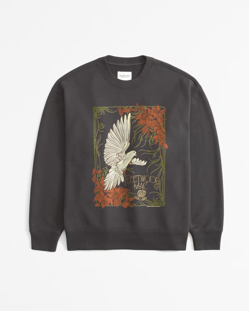 Women's Fleetwood Mac Vintage Sunday Crew | Women's | Abercrombie.com | Abercrombie & Fitch (US)