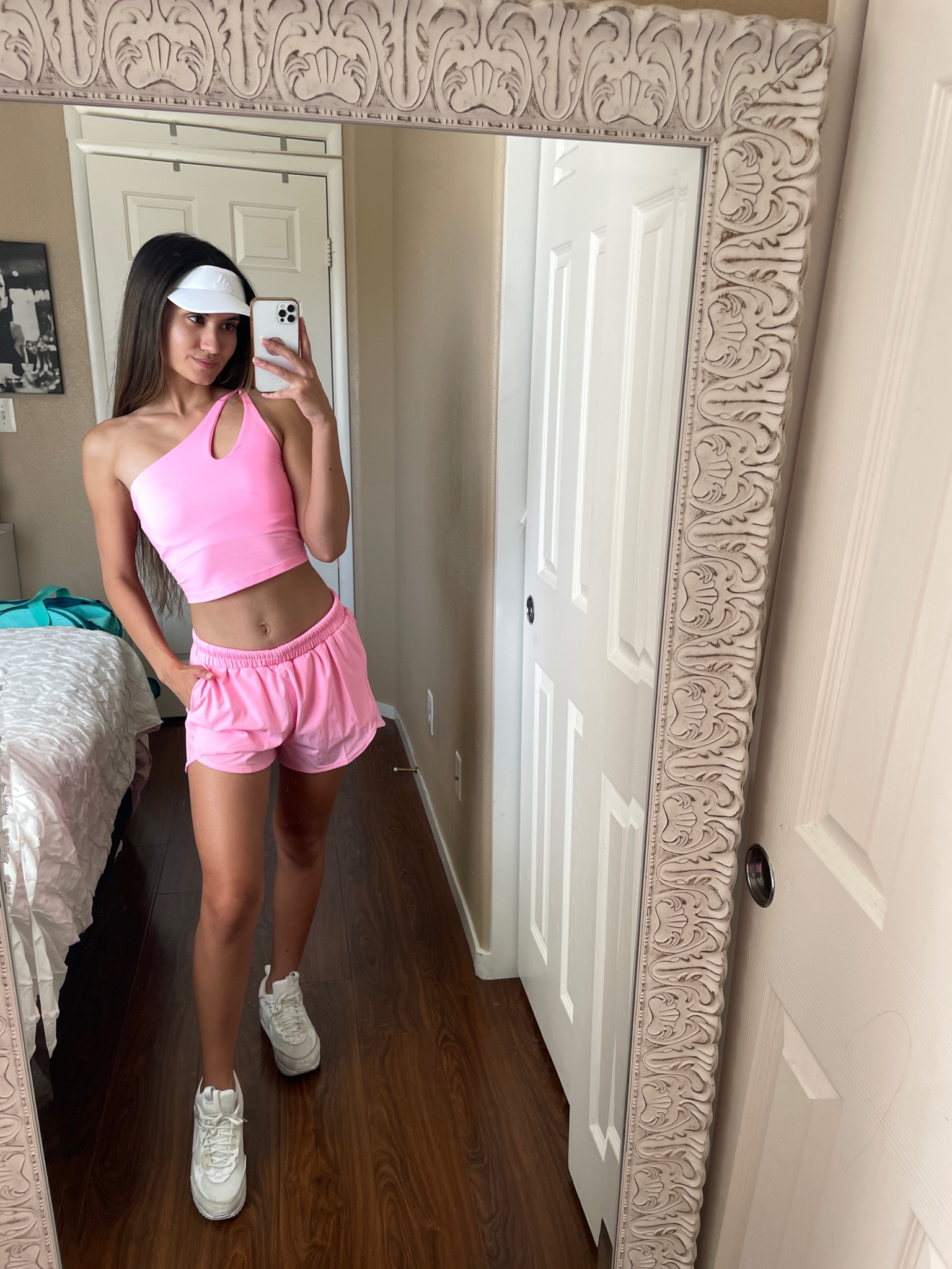 Target athleisure set💗 
(top has padded inserts i removed and shorts have pocket zippers/i folded over the top part with drawstring) *Target sizes run big* both my top & bottom are extra small





athleisure, active set, activewear, gym clothes, gym outfit, workout clothes, workout outfit, sporty chic, sporty style, sporty outfit, sportswear, athletic wear, athletic outfit, 

#LTKFitness #LTKActive #LTKStyleTip