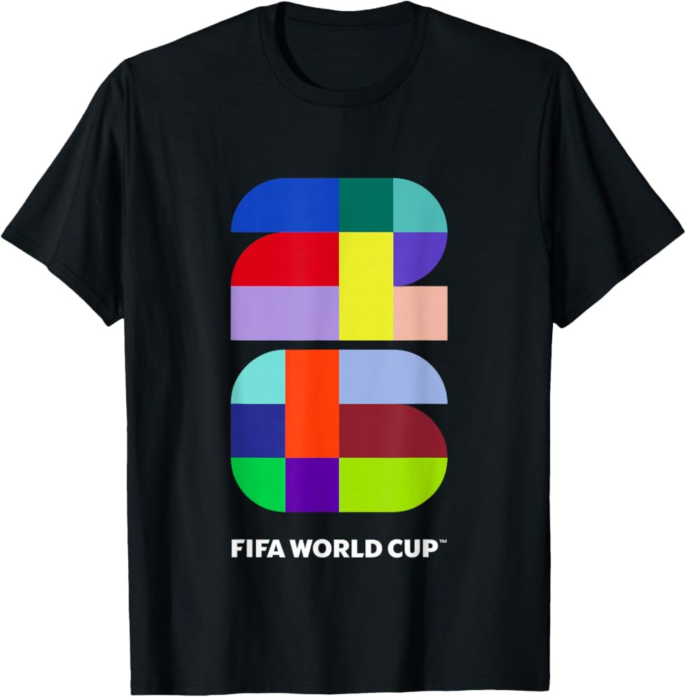 FIFA World CUP26 Event Colors T-Shirt | Amazon (US)