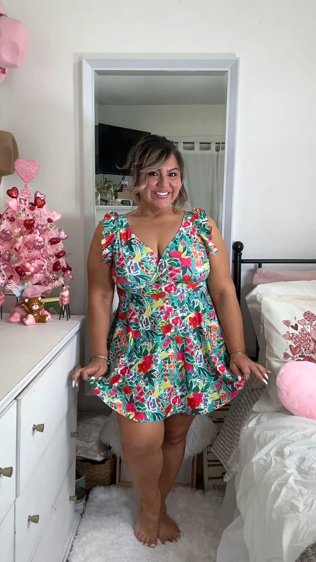 This happy little swim dress is: mom-friendly, curvy-friendly, tummy friendly a confidence booster what more can we ask for!? 

#LTKMidsize #LTKPlusSize #LTKSeasonal