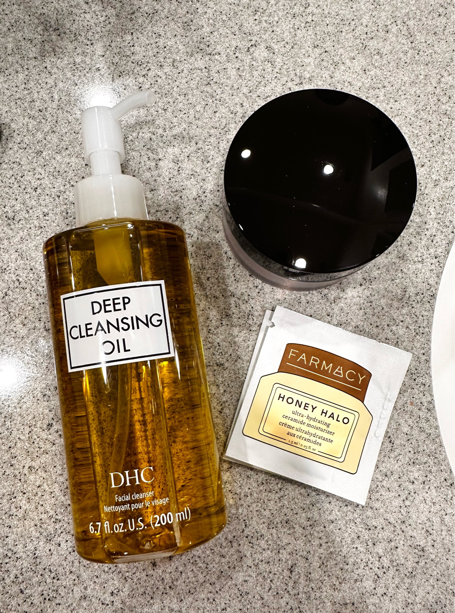 Wow! Tried this Deep Cleansing Oil after reading great reviews and it’s amazing! Has just the right amount of oil to moisturize your face while cleaning it at the same time. Also just restocked my Laura Mercier setting powder ☺️. Has anyone tried this Honey Halo? It’s a moisturizer free sample I received.

#LTKfindsunder50 #LTKbeauty #LTKfindsunder100