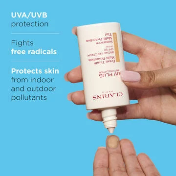 UV PLUS Anti-Pollution Tinted Sunscreen SPF 50 | Clarins USA